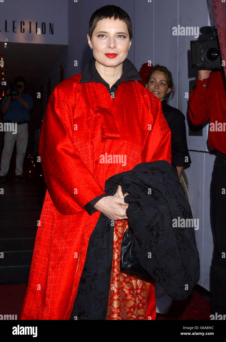 Model und Schauspielerin Isabella Rossellini posiert während der