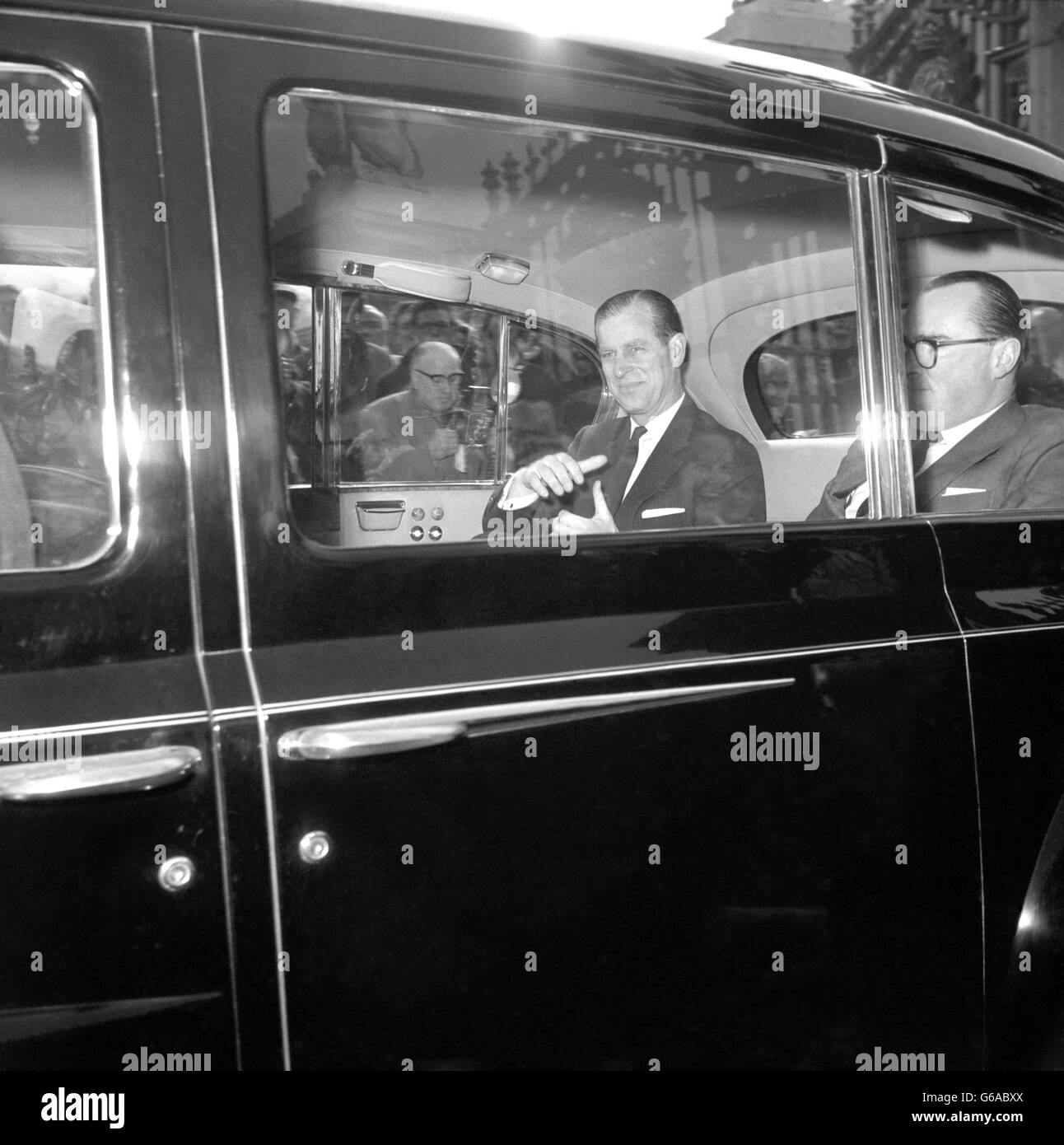 König - König Paul von den Hellenen Stockfoto