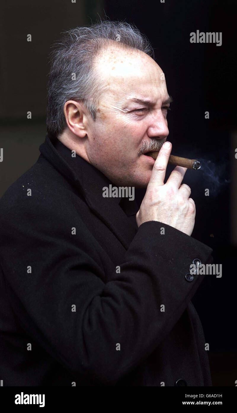 George Galloway anti-Krieg-demo Stockfoto