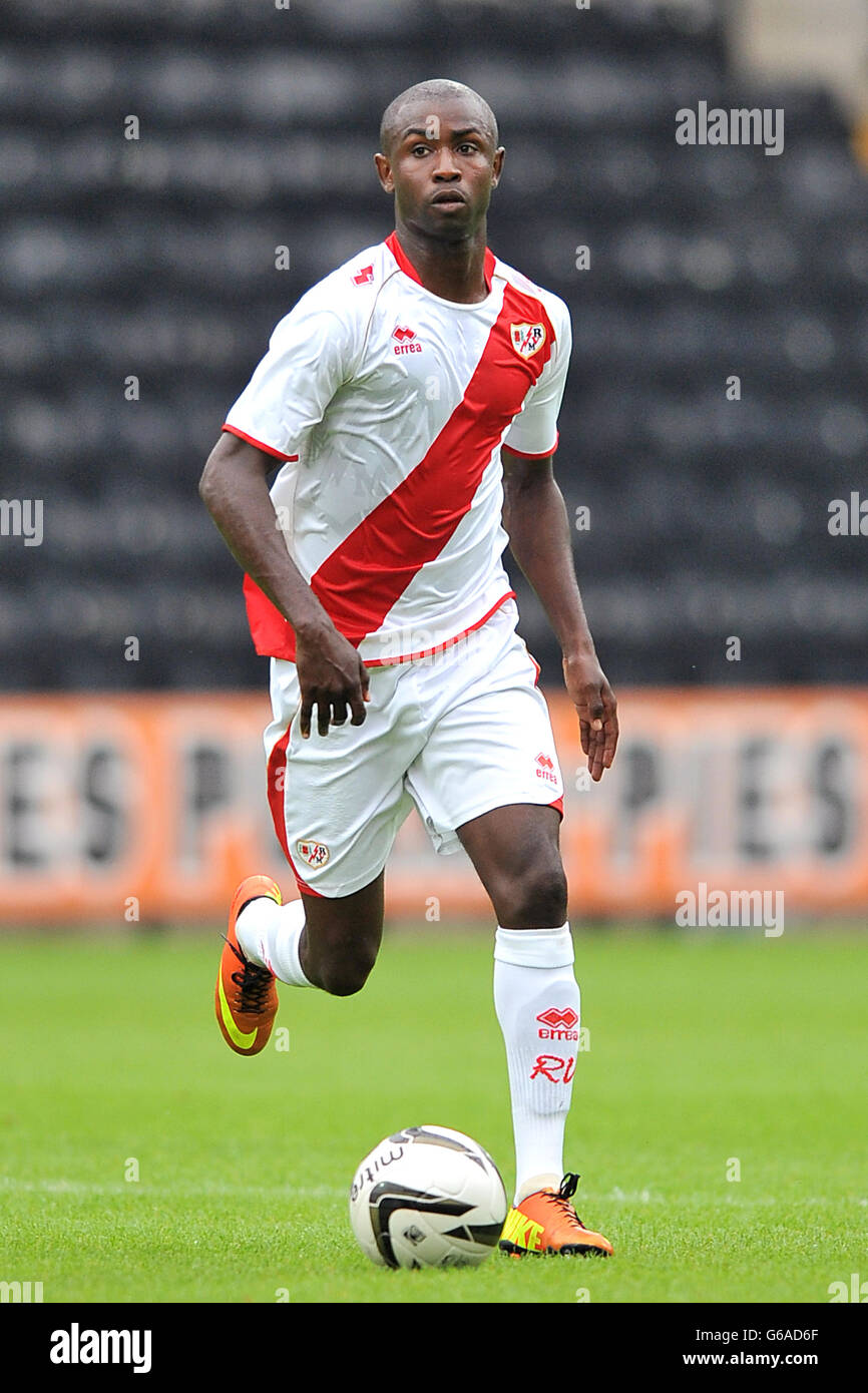 Fußball - vor der Saison freundlich - Notts County / Rayo Vallecano - Meadow Lane. Pape Diamanka, Rayo Vallecano Stockfoto