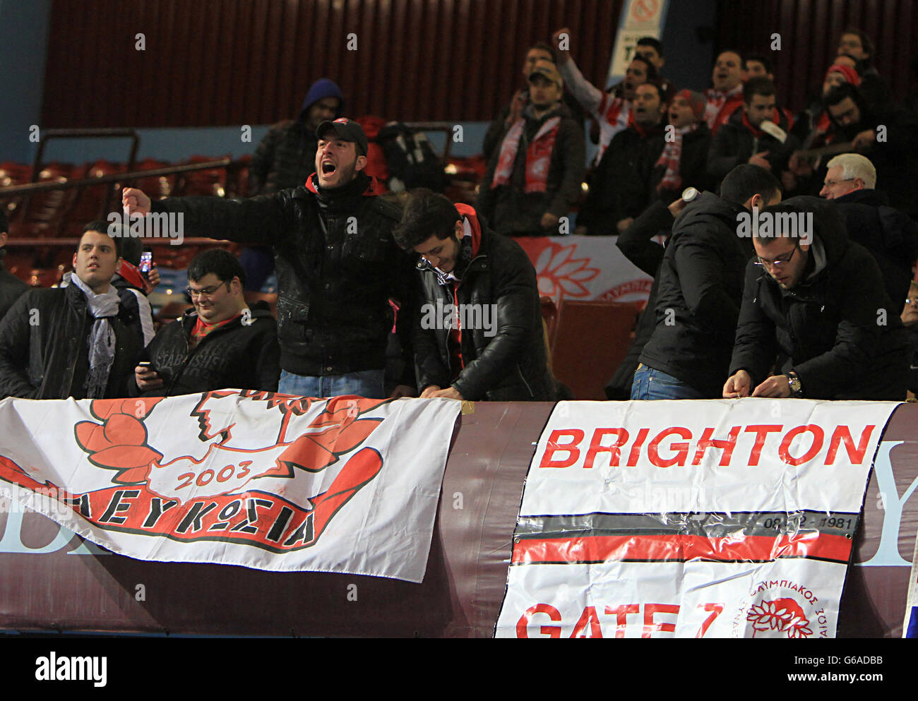 Fußball - NextGen Series - Quarter Final - Aston Villa V Olympiakos Piräus - Villa Park Stockfoto