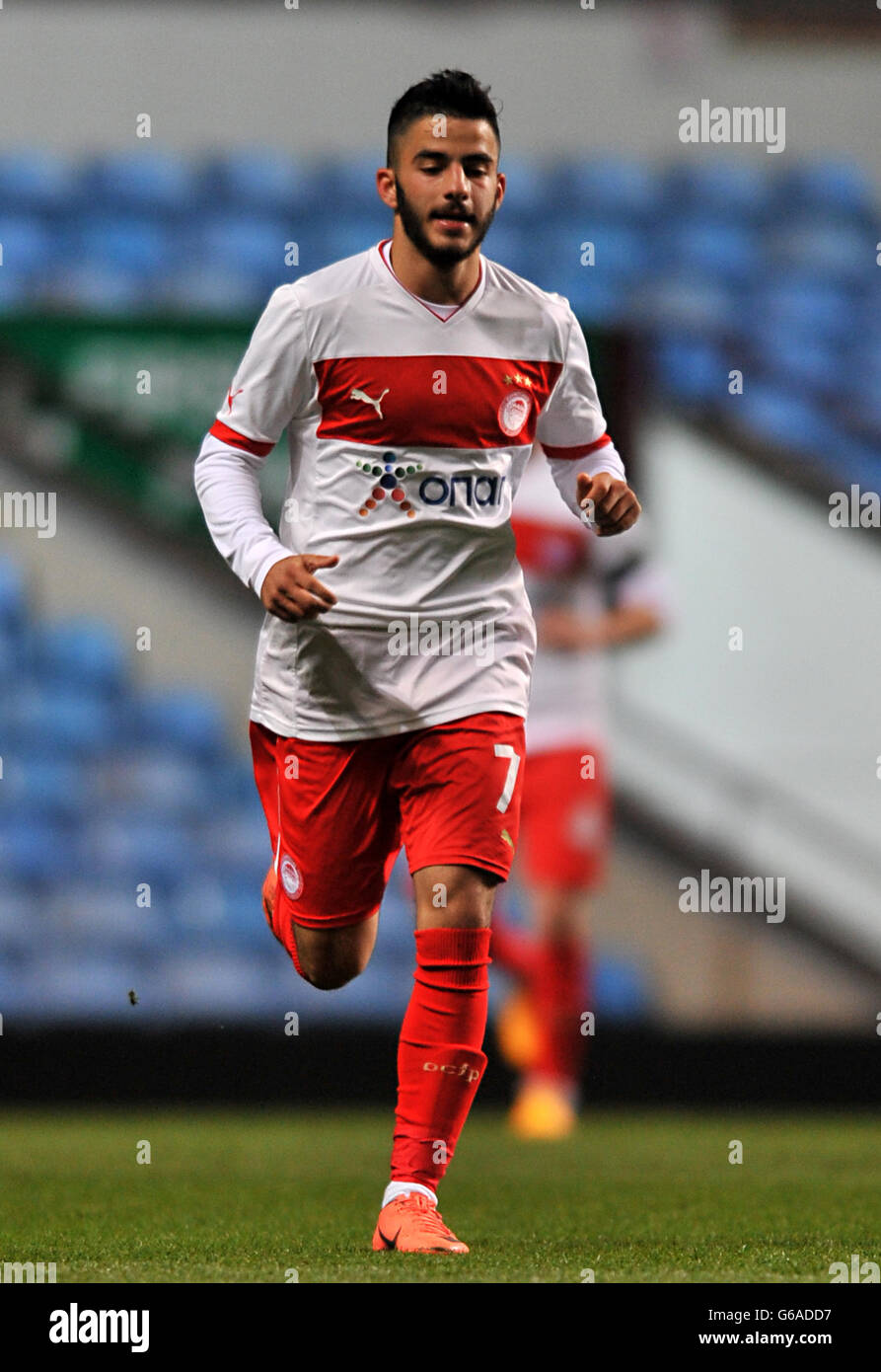 Fußball - NextGen Series - Quarter Final - Aston Villa V Olympiakos Piräus - Villa Park Stockfoto