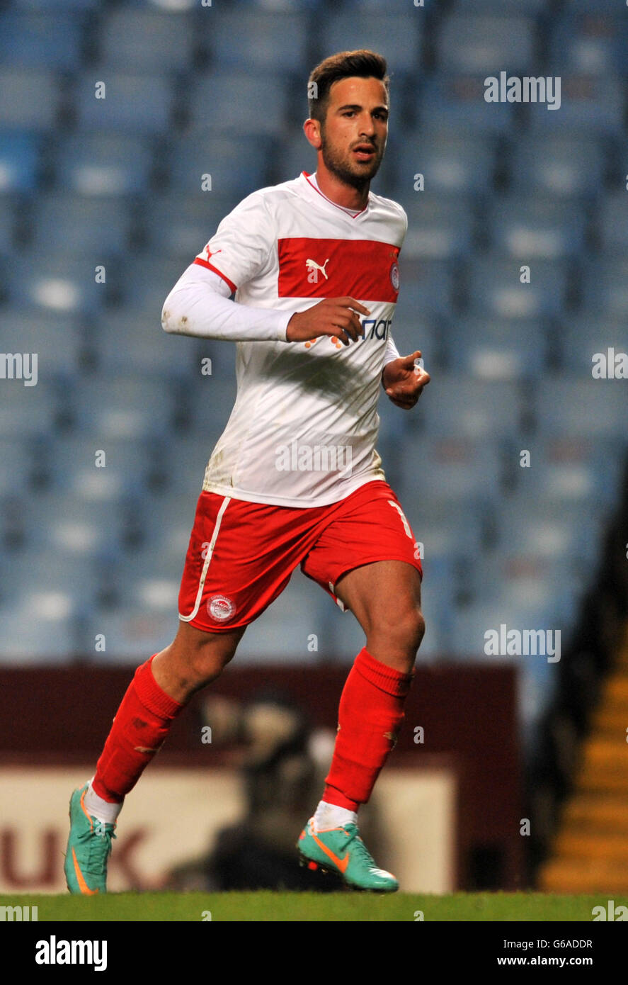 Fußball - NextGen Series - Quarter Final - Aston Villa V Olympiakos Piräus - Villa Park Stockfoto