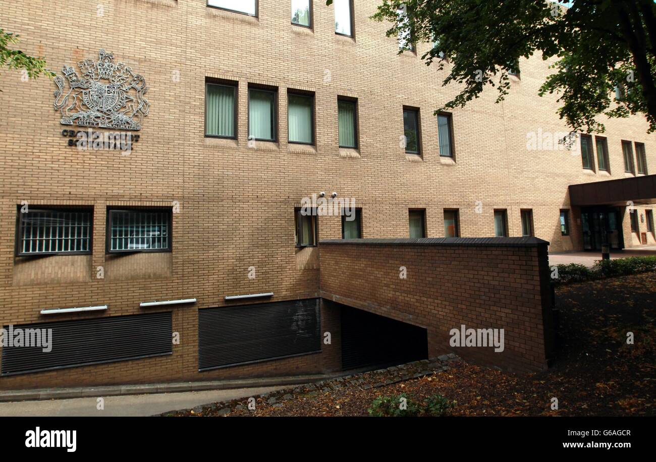 Allgemeine Ansicht des Southwark Crown Court im Süden Londons. Stockfoto