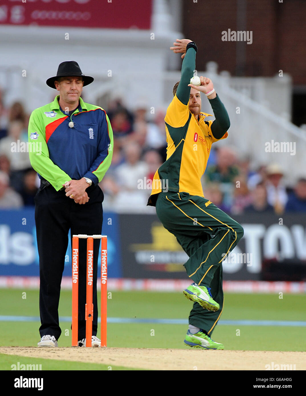 Letzten Quartal - Nottinghamshire Outlaws V Essex Eagles - Trent Bridge Cricket - Freunde Leben T20- Stockfoto
