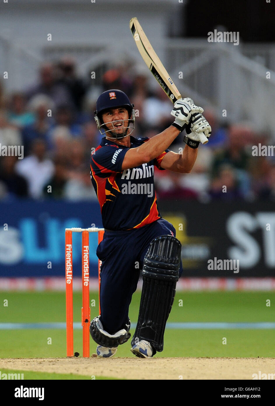 Cricket - Friends Life T20 - Viertelfinale - Nottinghamshire Outlaws / Essex Eagles - Trent Bridge. Essex's Ryan Ten Doeschate Fledermäuse während des Friends Life T20, Quarter Final an der Trent Bridge, Nottingham. Stockfoto