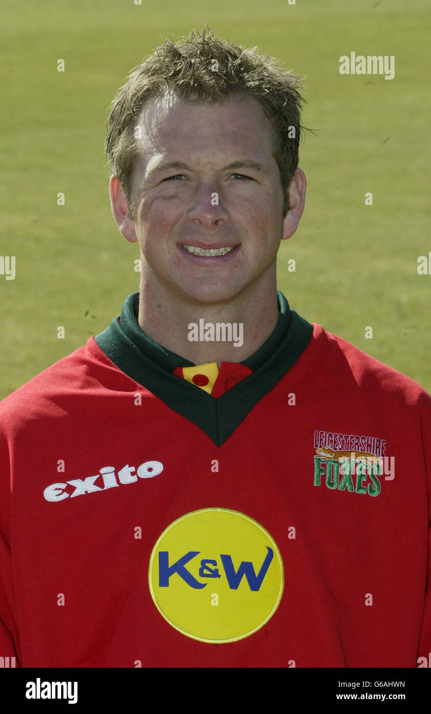 Leicestershire Cricket Club. Leicestershire Cricket-Spieler Darren Stevens. Stockfoto