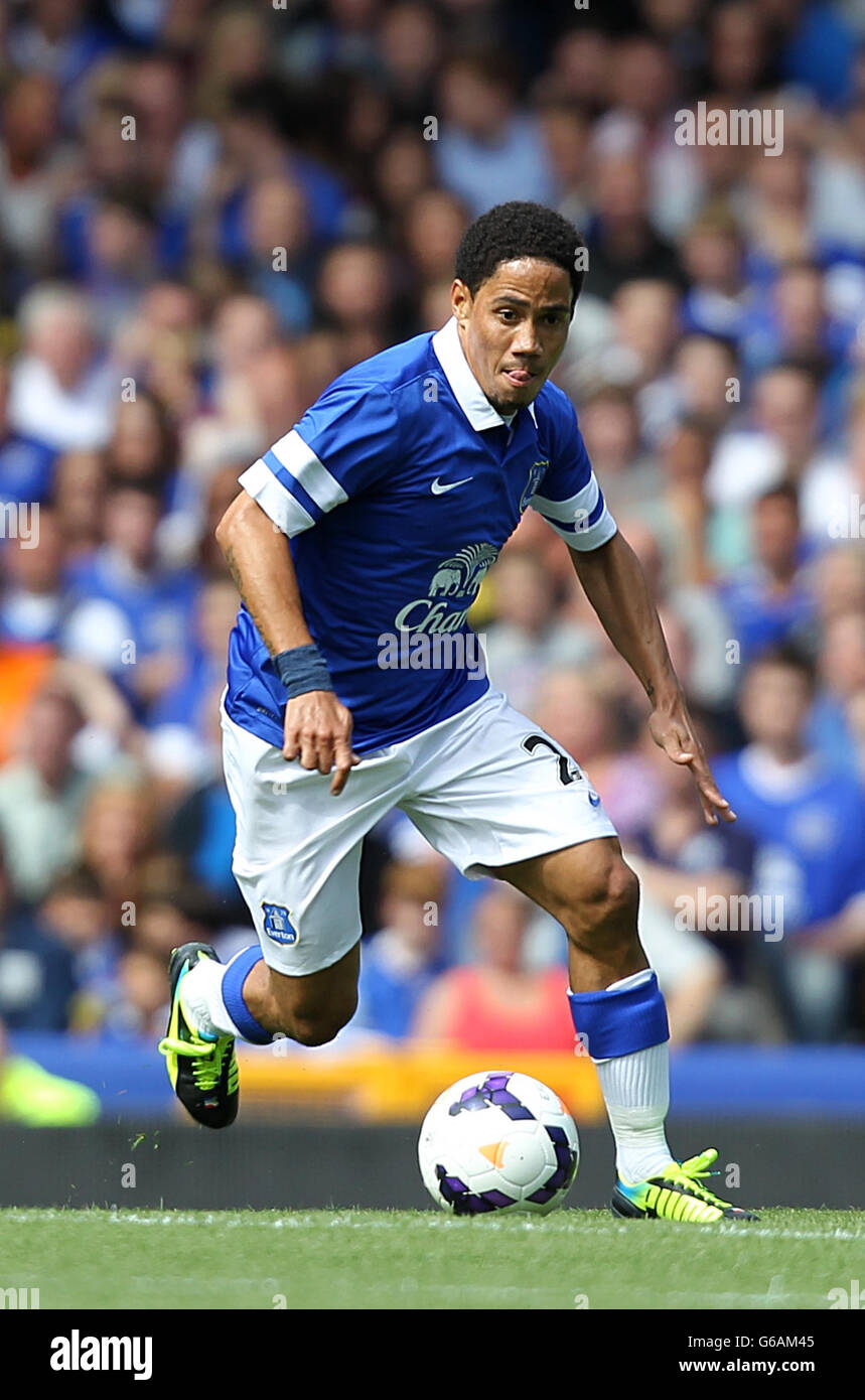 Fußball - vor der Saison freundlich - Everton gegen Real Betis - Goodison Park. Steven Pienaar, Everton Stockfoto