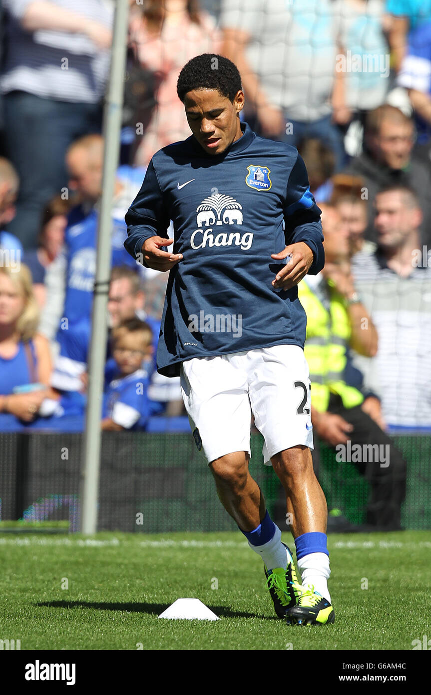 Fußball - vor der Saison freundlich - Everton gegen Real Betis - Goodison Park. Steven Pienaar, Everton Stockfoto