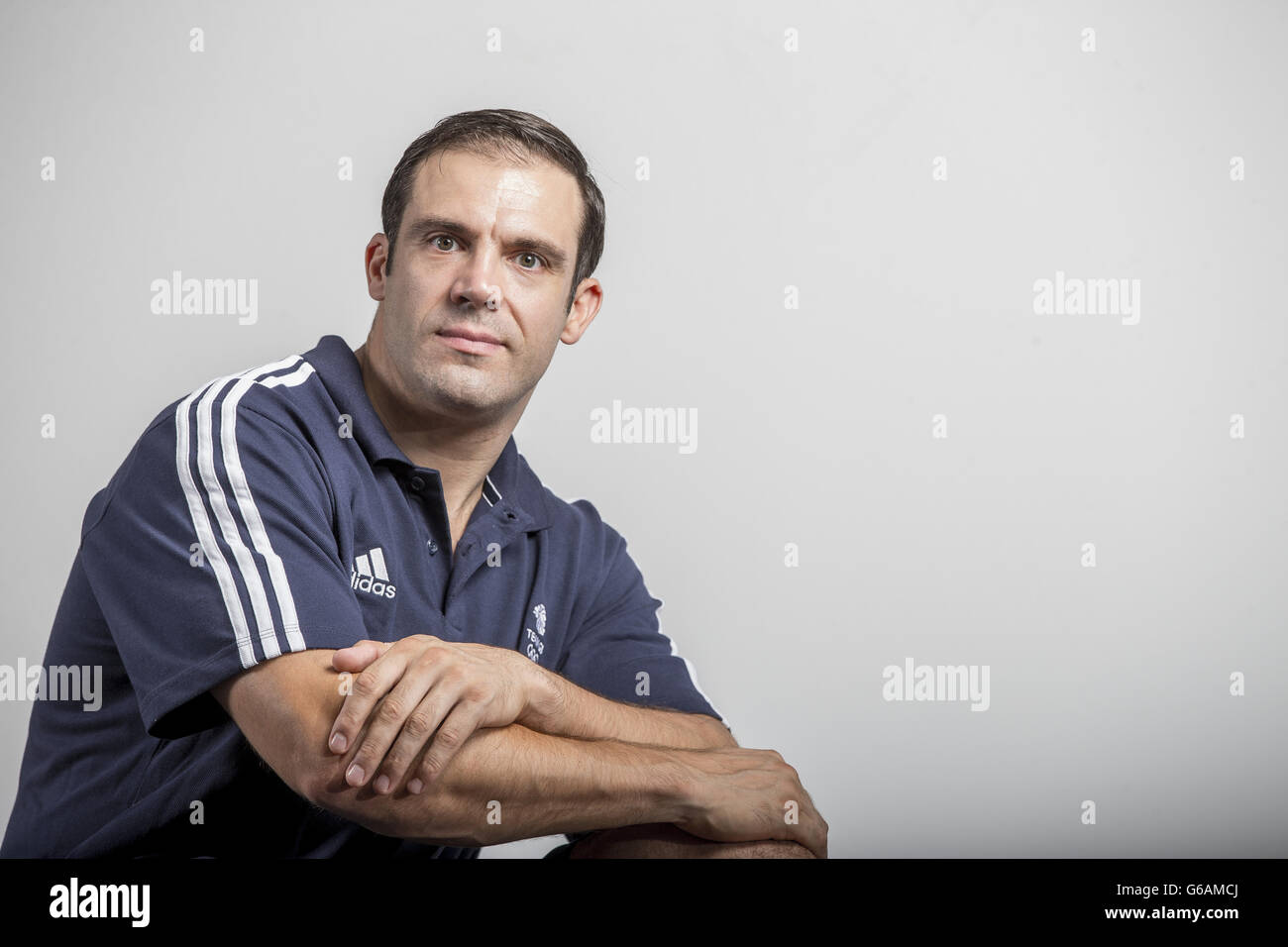 Der britische John Jackson posiert während des Tages der Medienöffnung an der University of Bath, Bath Stockfoto