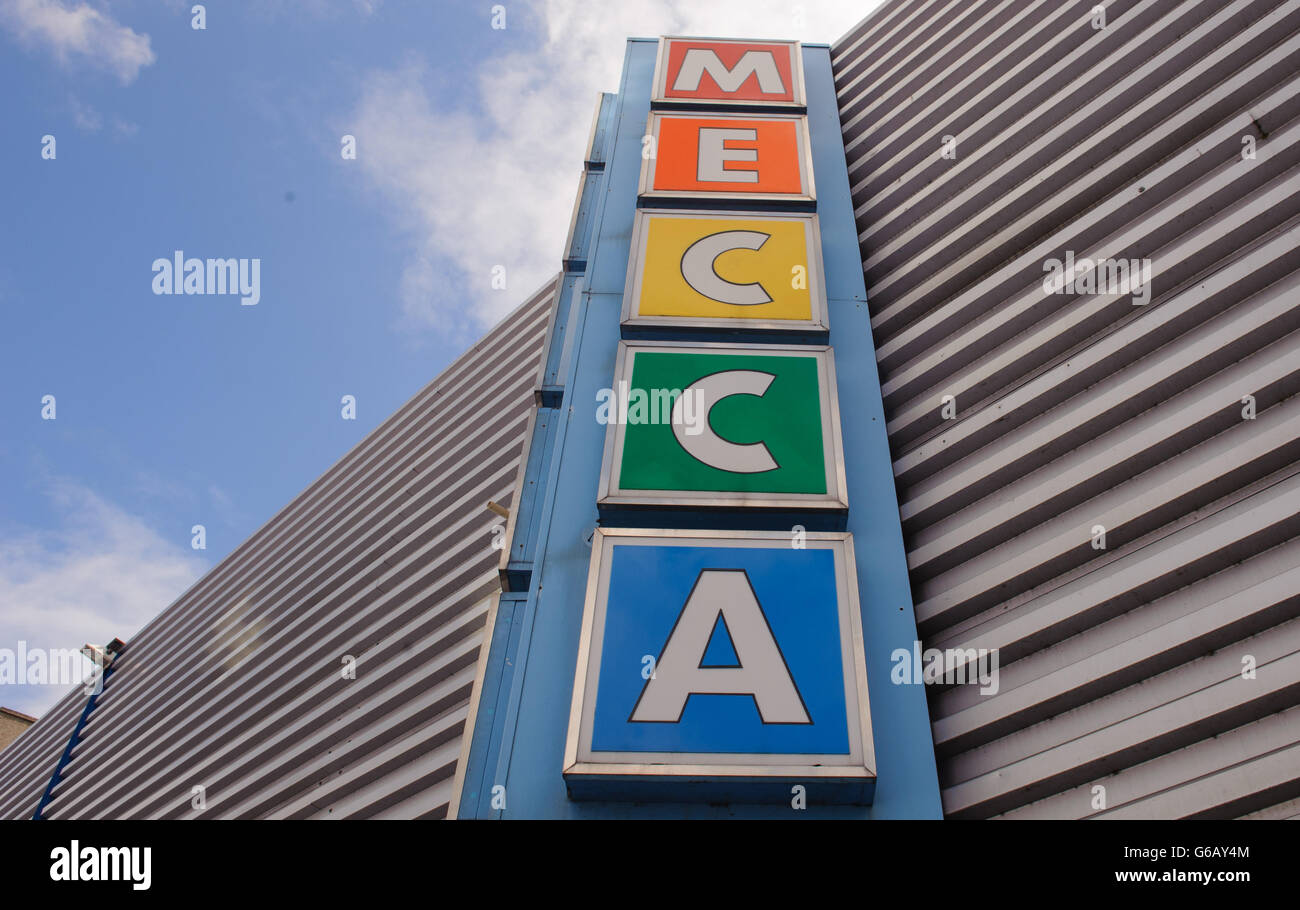 Mecca Bingo Lager Stockfoto
