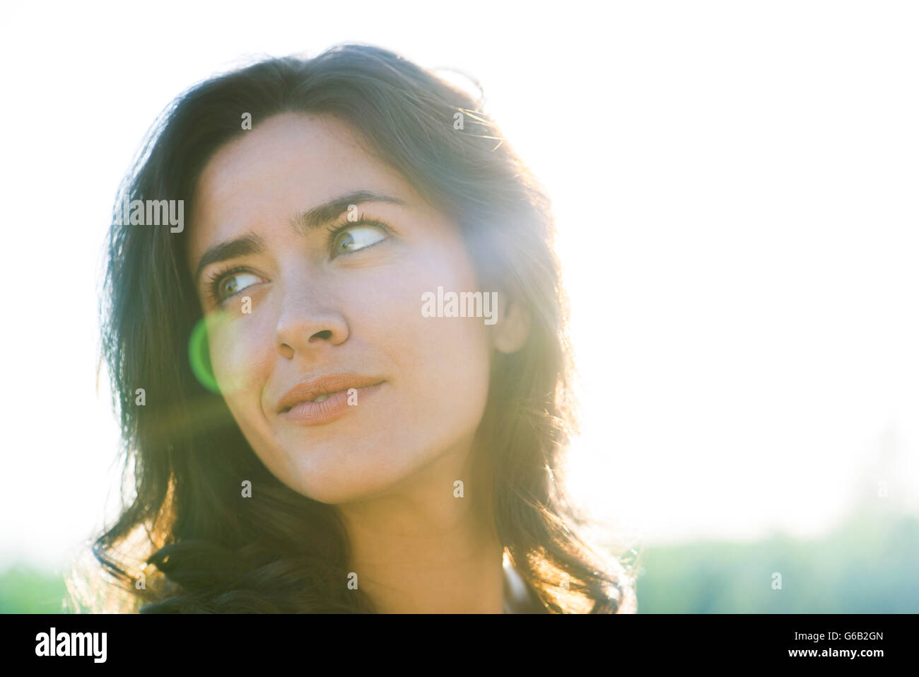 Frau, Porträt Stockfoto