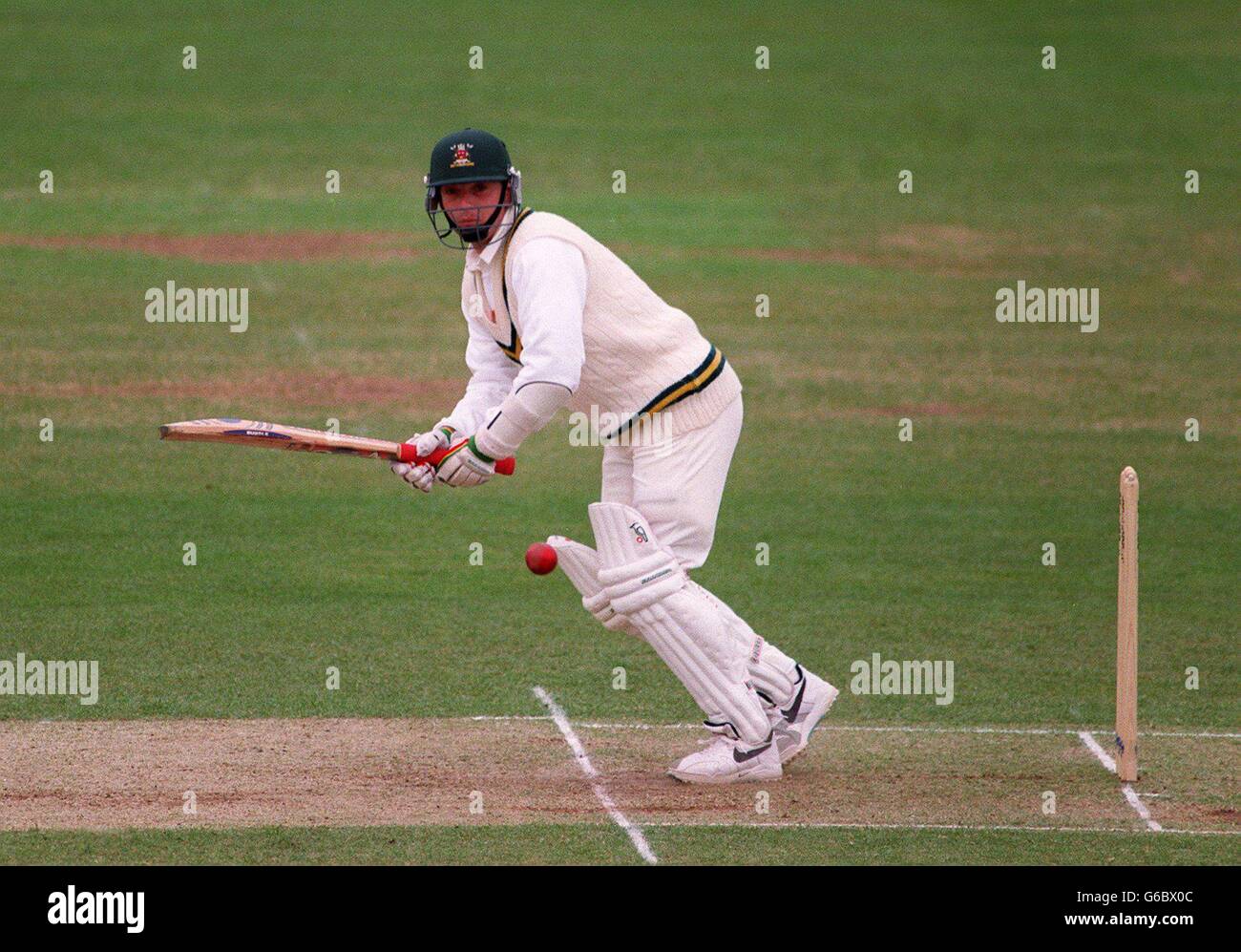 Cricket. Nottinghamshire / Lancashire. Wayne Noon - Nottinghamshire Stockfoto