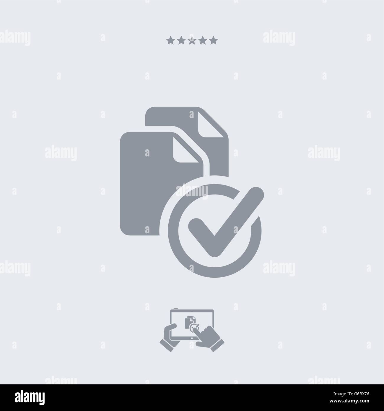 Überprüft Symbol, überprüft Vektor, Symbol aktiviert, überprüft Design, app überprüft, überprüft Abbildung, JPG überprüft, überprüft Bild, C Stock Vektor