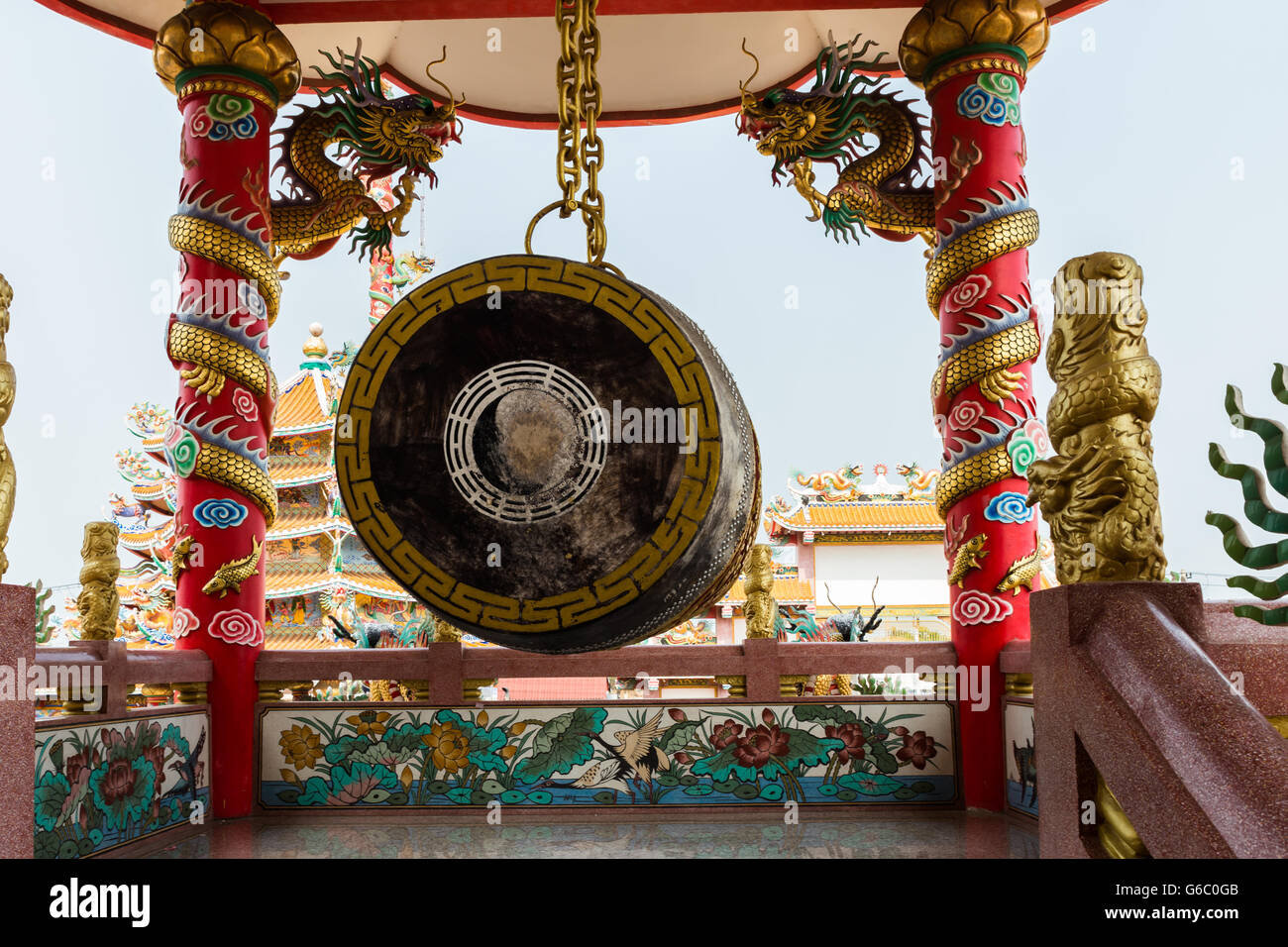 Trommel der Tempel thailand Stockfoto