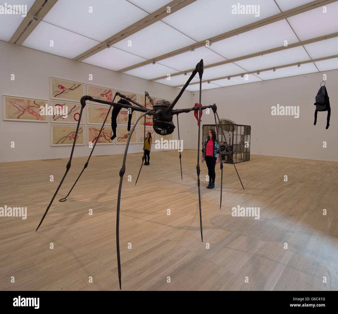Die Tate Modern, London UK. 14. Juni 2016. Die weltweit beliebtesten Galerie präsentiert das neue Schalter-Haus der Presse. Stockfoto