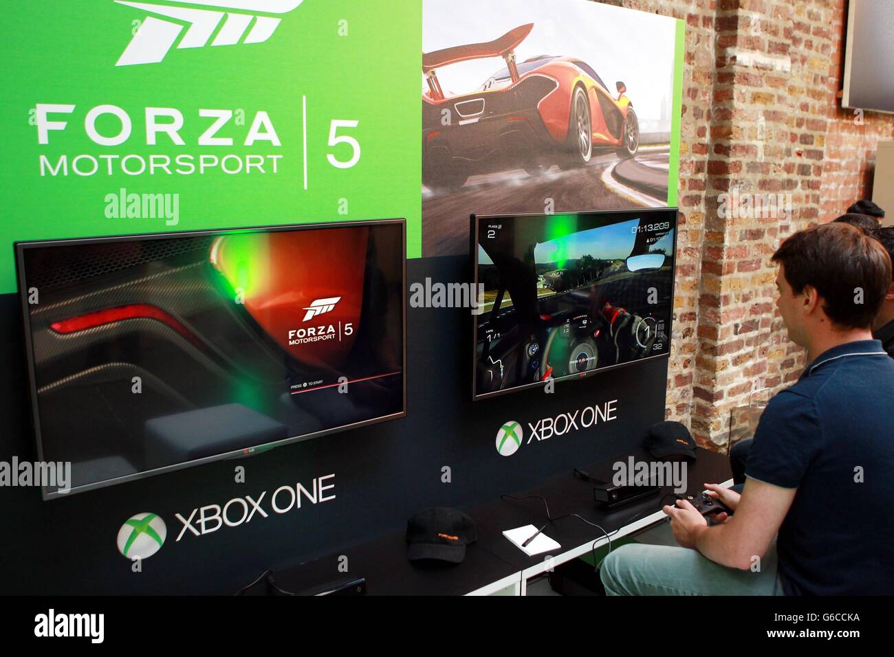 Xbox One aufgedeckt - London Stockfoto