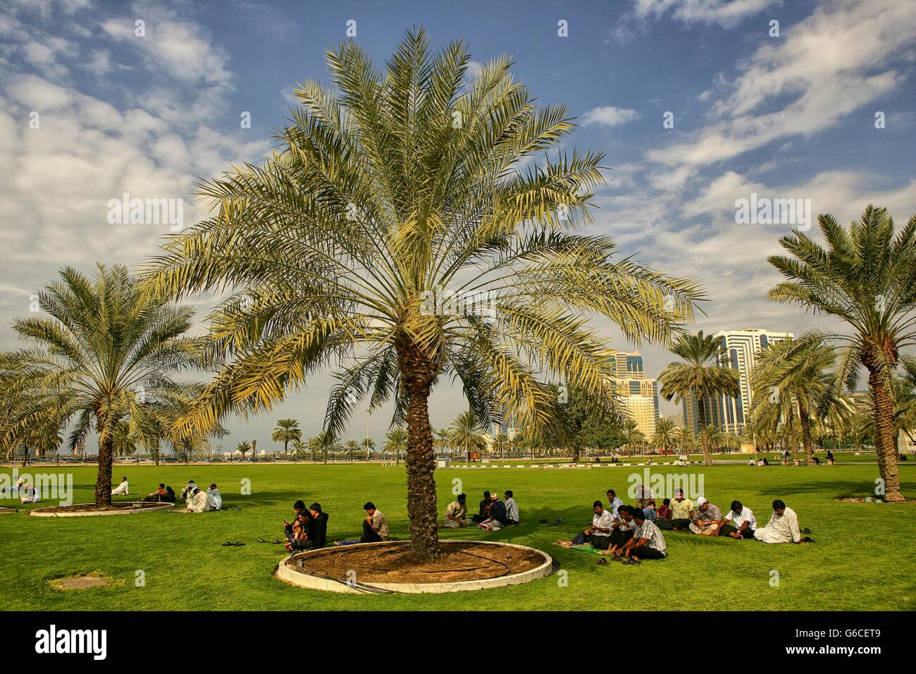 Vereinigte Arabische Emirate, Sharjah, Stockfoto