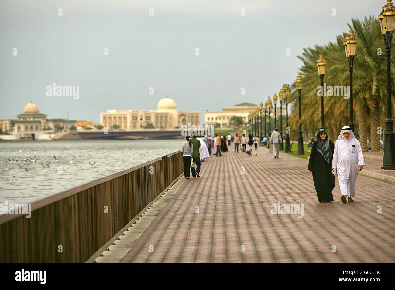Sharjah - Vereinigte Arabische Emirate Stockfoto