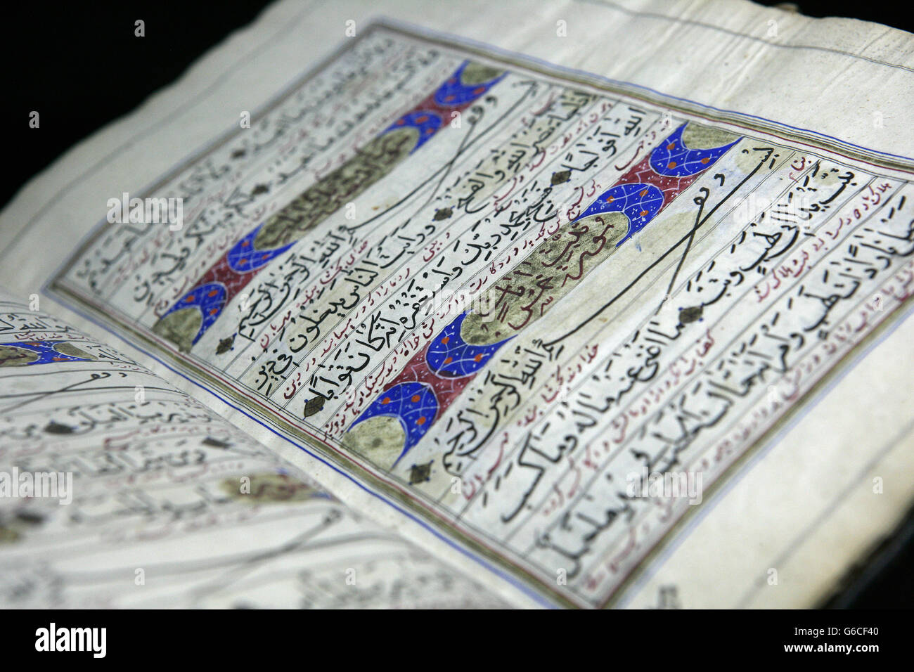 Handschrift des 20 Jahrhunderts Stockfoto