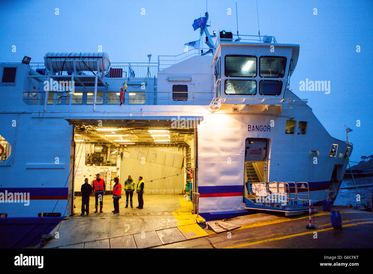 Le Palais (Bretonisch: Porzh-Lae) gehört zu den vier Gemeinden auf der Insel Belle ÃŽle. Belle-ÃŽle, Belle-ÃŽle-En-Mer oder Belle Isle (Ar Gerveur in modernen Breton; Guedel in alten Breton) ist eine französische Insel vor der Küste der Bretagne in den dÃ © Partement Mor Stockfoto