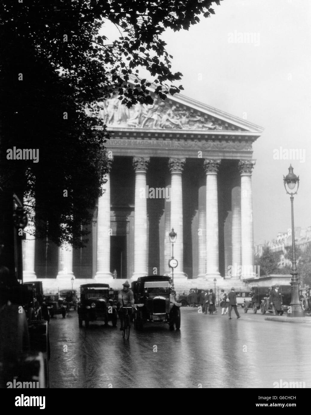 1920ER JAHRE LA MADELEINE PARIS FRANKREICH Stockfoto