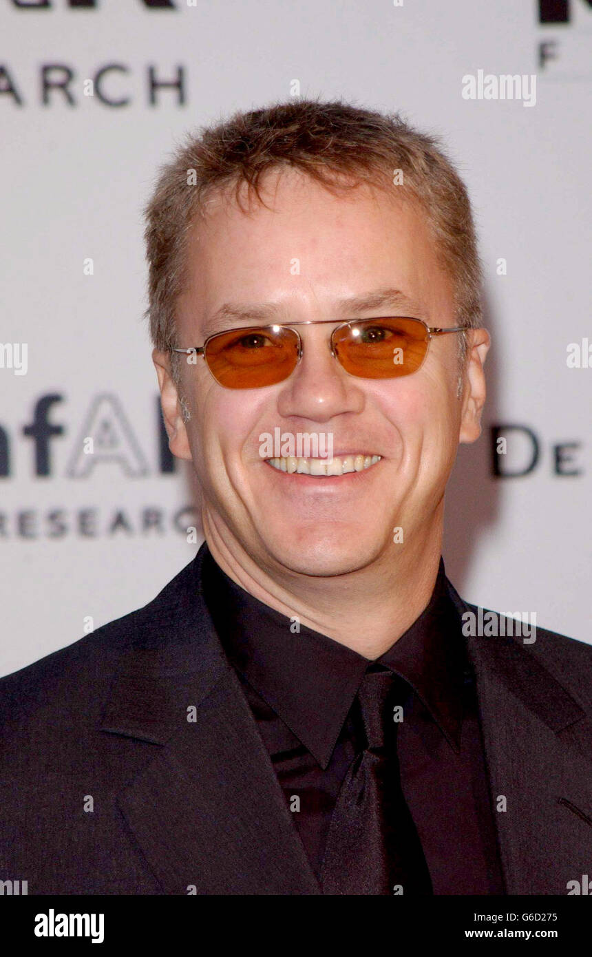 Robbins AmfAR Event Cannes 2003 Stockfoto