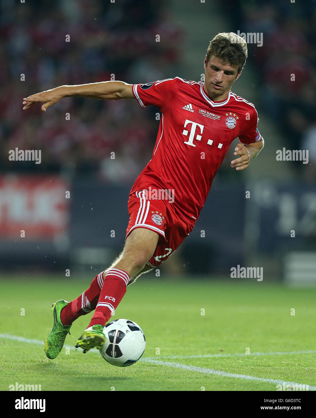 Fußball - UEFA-Superpokal - FC Bayern München V Chelsea - Eden Arena Stockfoto