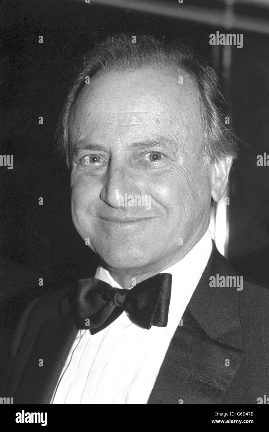 Radio - Moderator David Jacobs Stockfoto