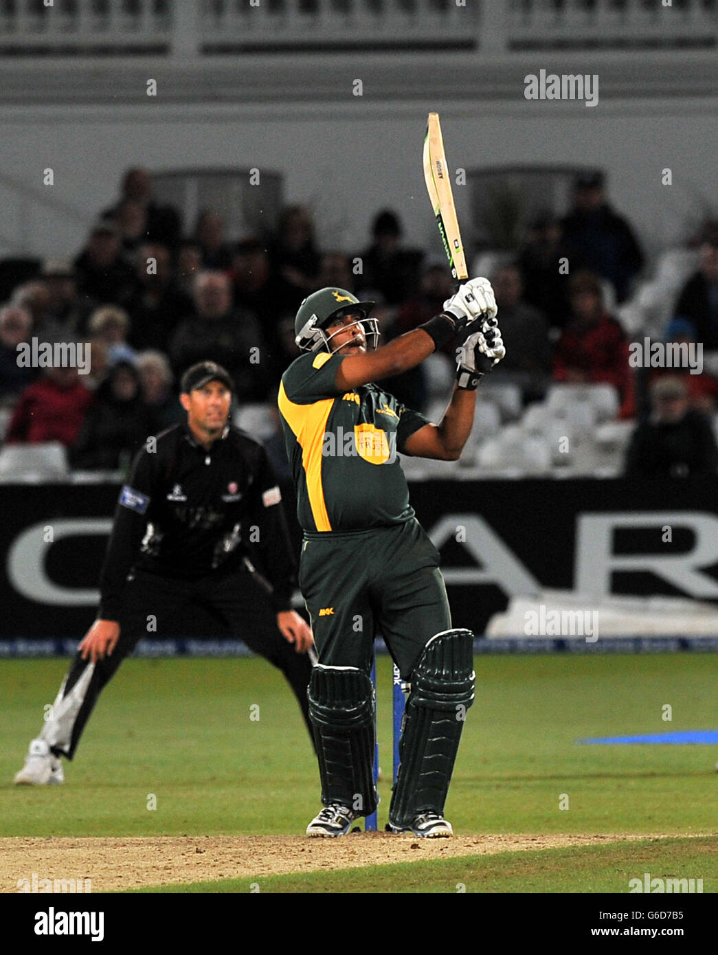 Cricket - Clydesdale Bank Pro40 Semi Final - Nottinghamshire Outlaws V Somerset - Trent Bridge Stockfoto