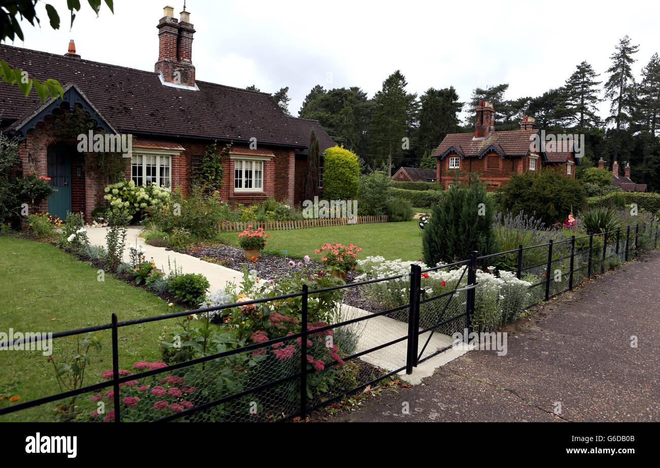 Anmer Hall - Norfolk Stockfoto