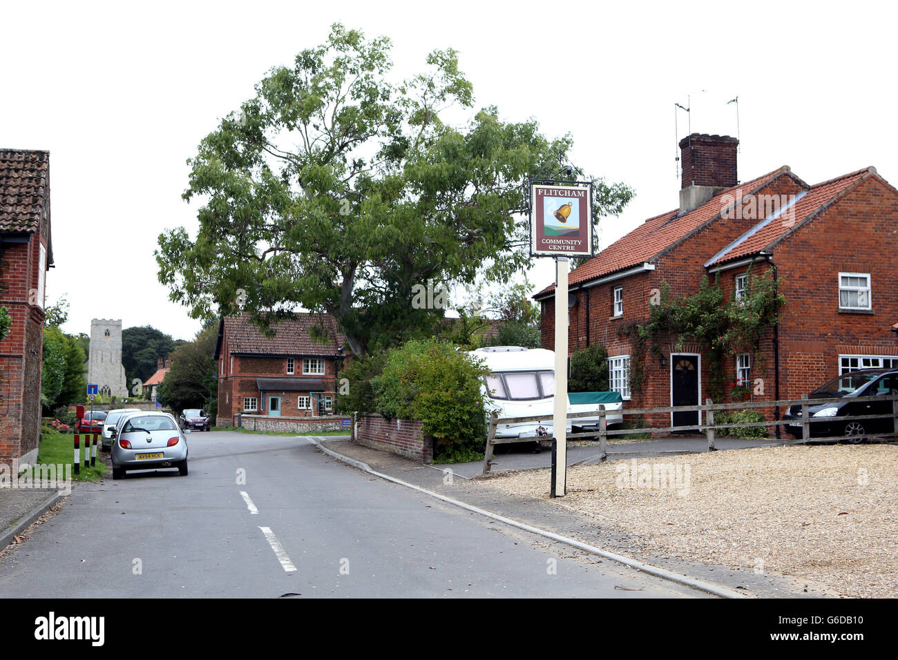 Anmer Hall - Norfolk Stockfoto