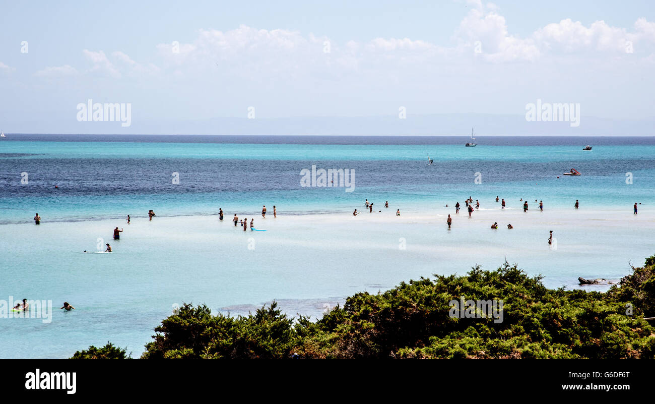 Stintino Strand Sardinien Italien Stockfoto