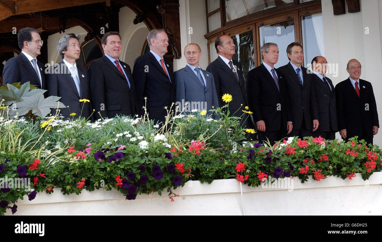 G8-Gipfel Stockfoto
