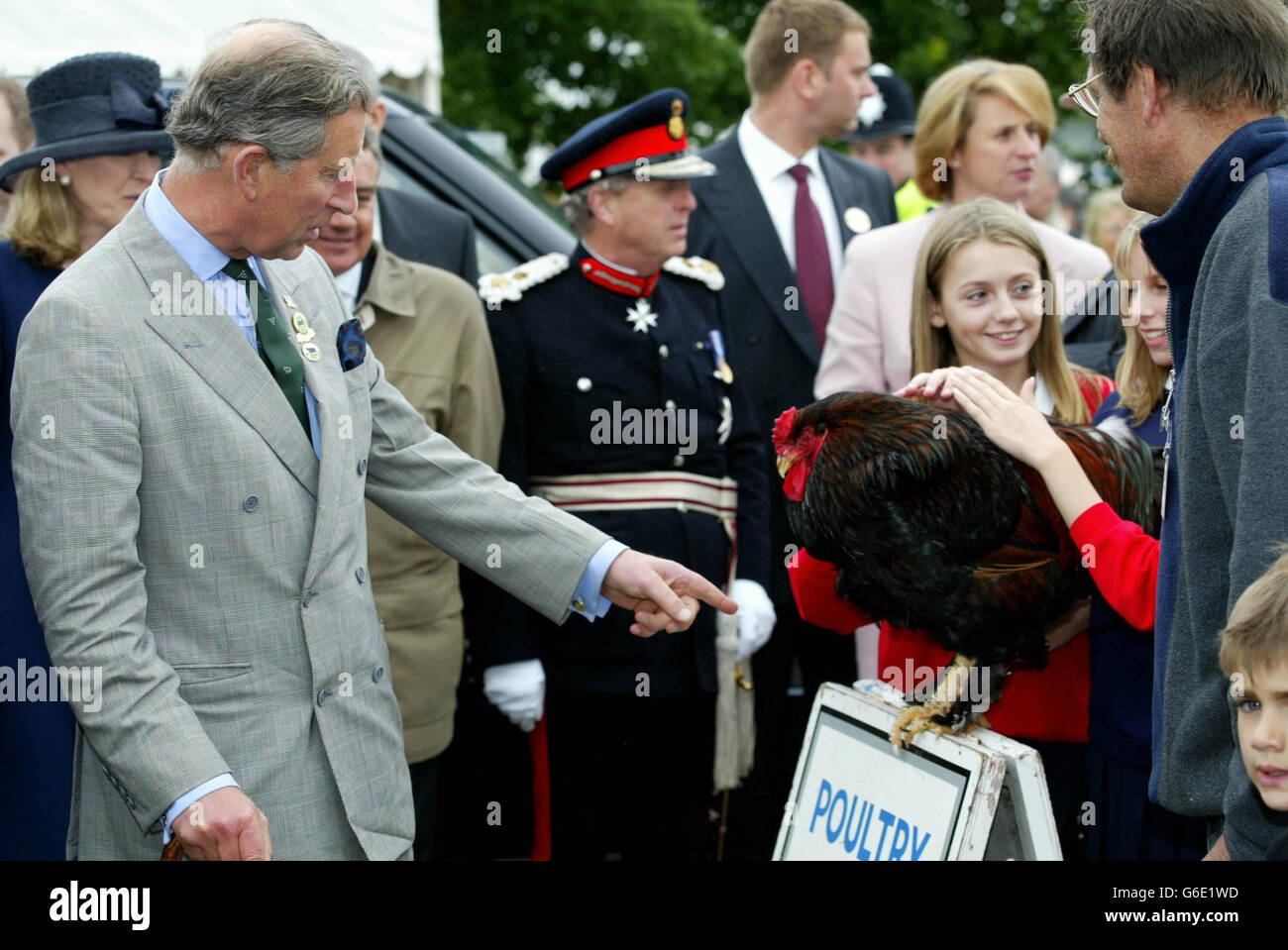 Prince Of Wales - südlich von England Show Stockfoto