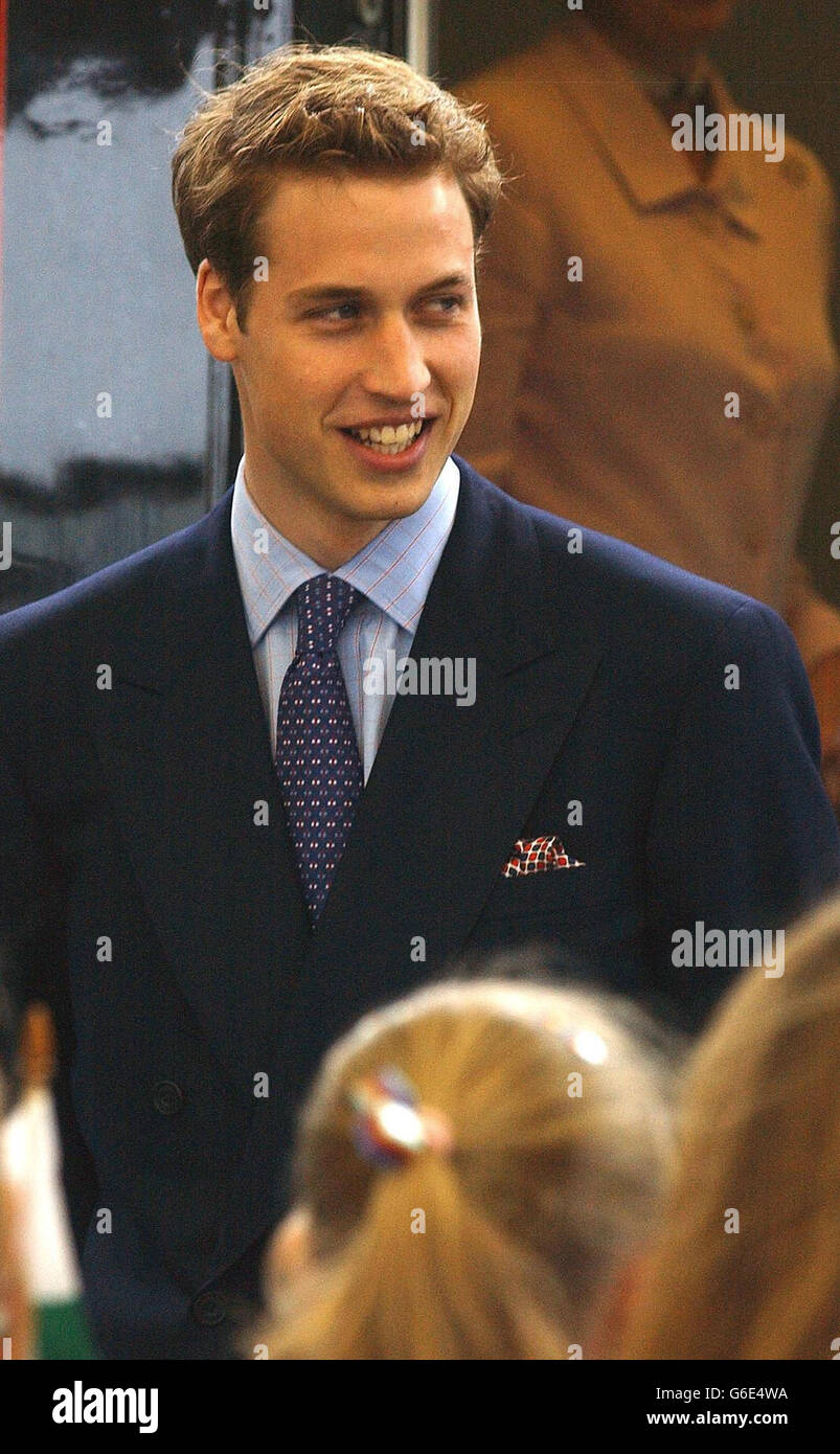 Prinz William in Wales Stockfoto