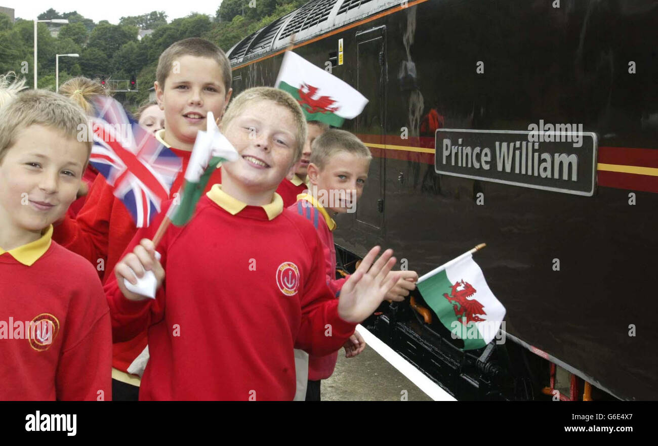 Prinz William in Wales Stockfoto