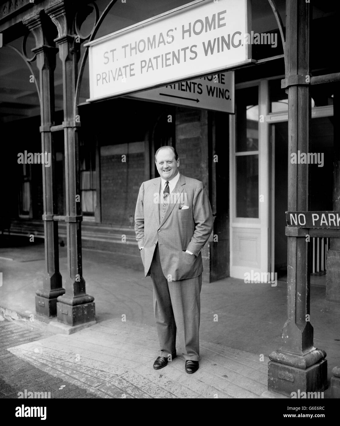 News - Richard Dimbleby - St Thomas' Hospital in London Stockfoto