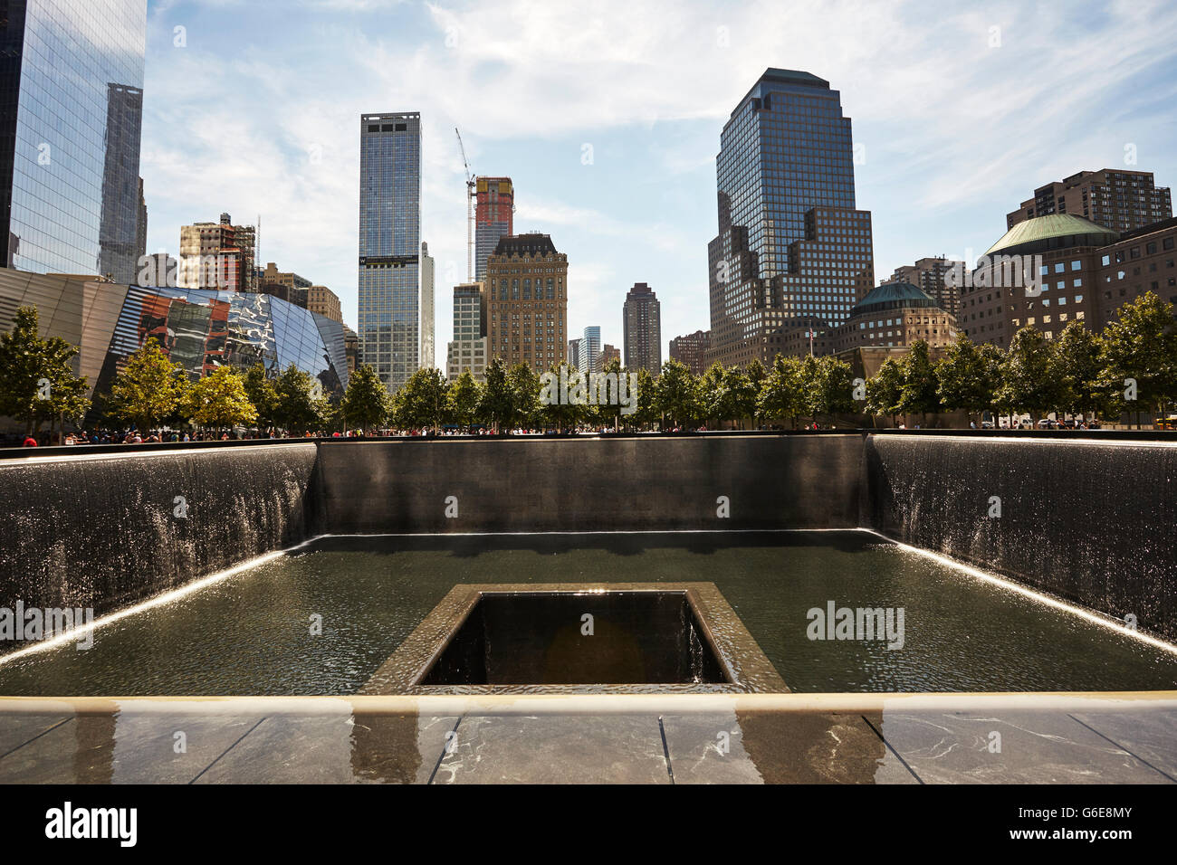 Das One World Trade Center Gebäude Stockfoto