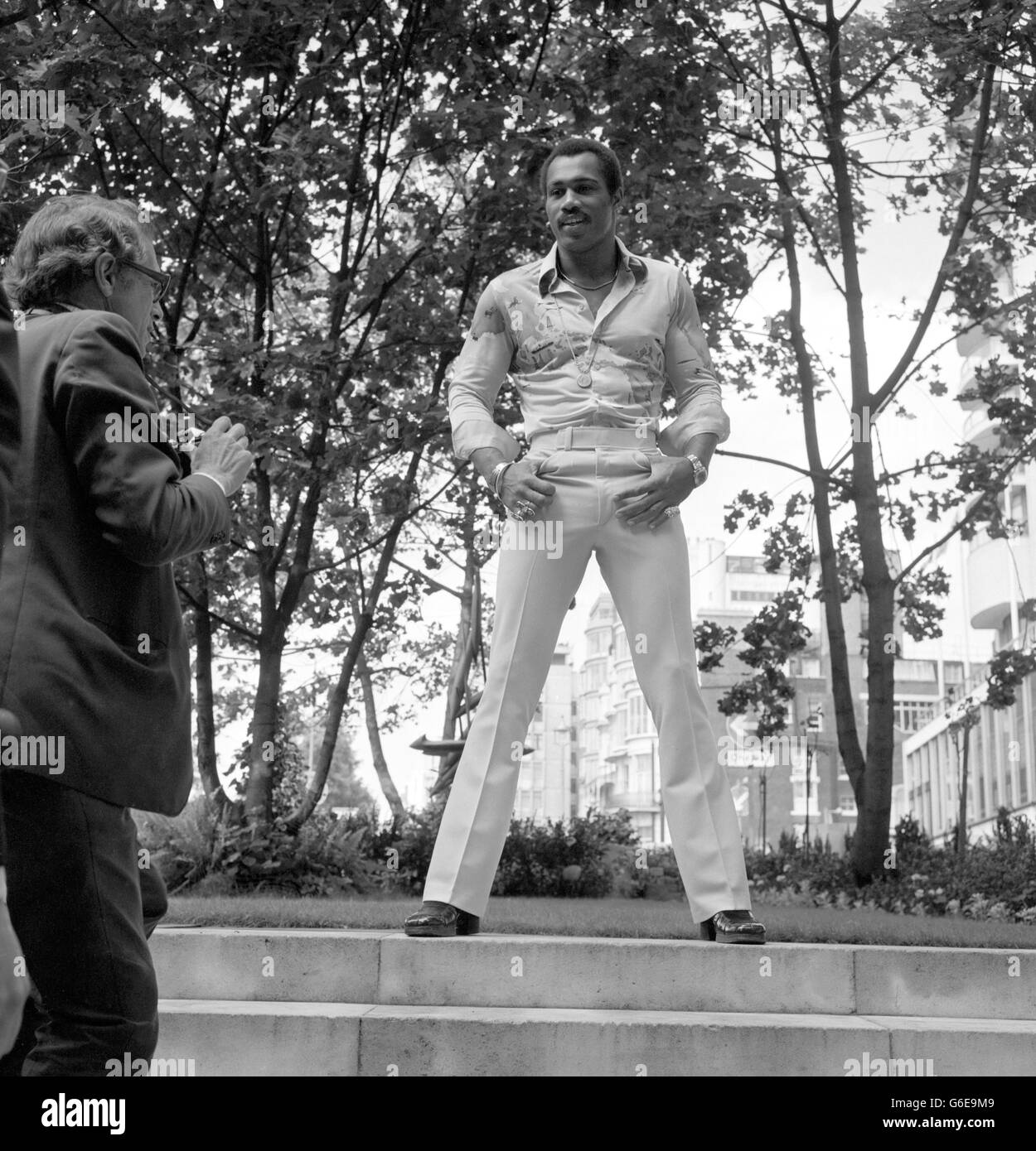 Boxen - Ken Norton - London Stockfoto