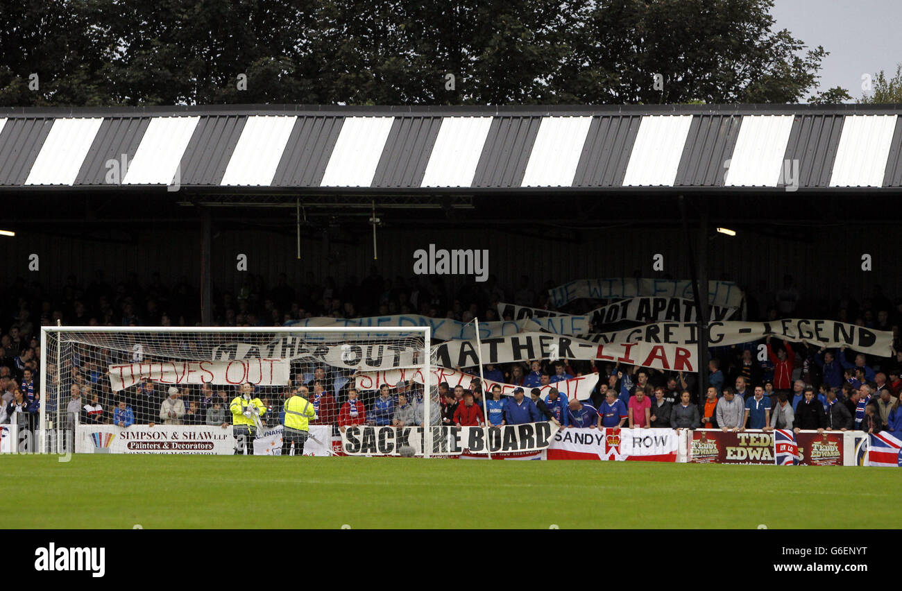 Fußball - Scottish League One - Ayr United V Rangers - Somerset Park Stockfoto