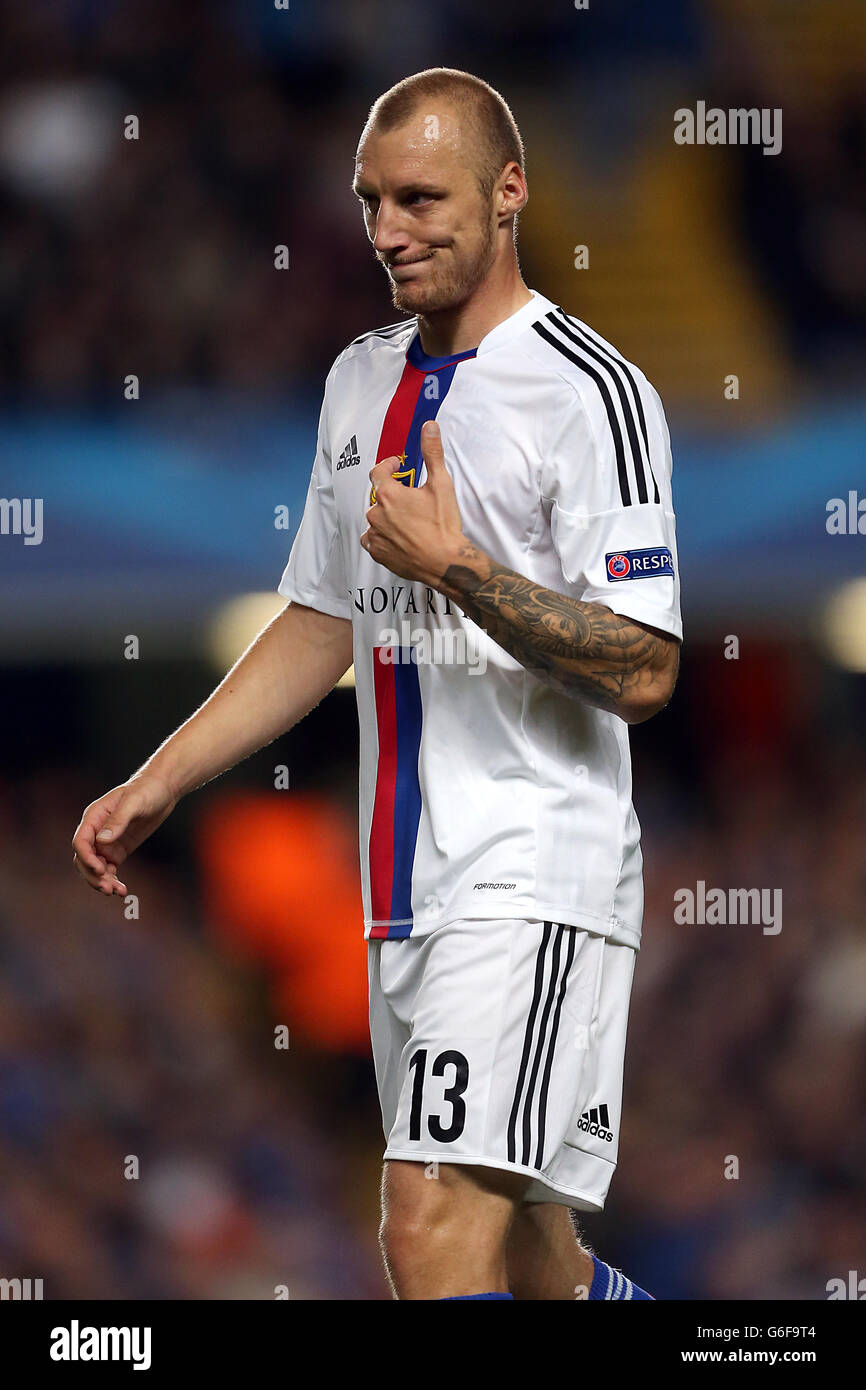Fußball - UEFA Champions League - Gruppe E - Chelsea / FC Basel - Stamford Bridge. Ivan Ivanov, FC Basel. Stockfoto