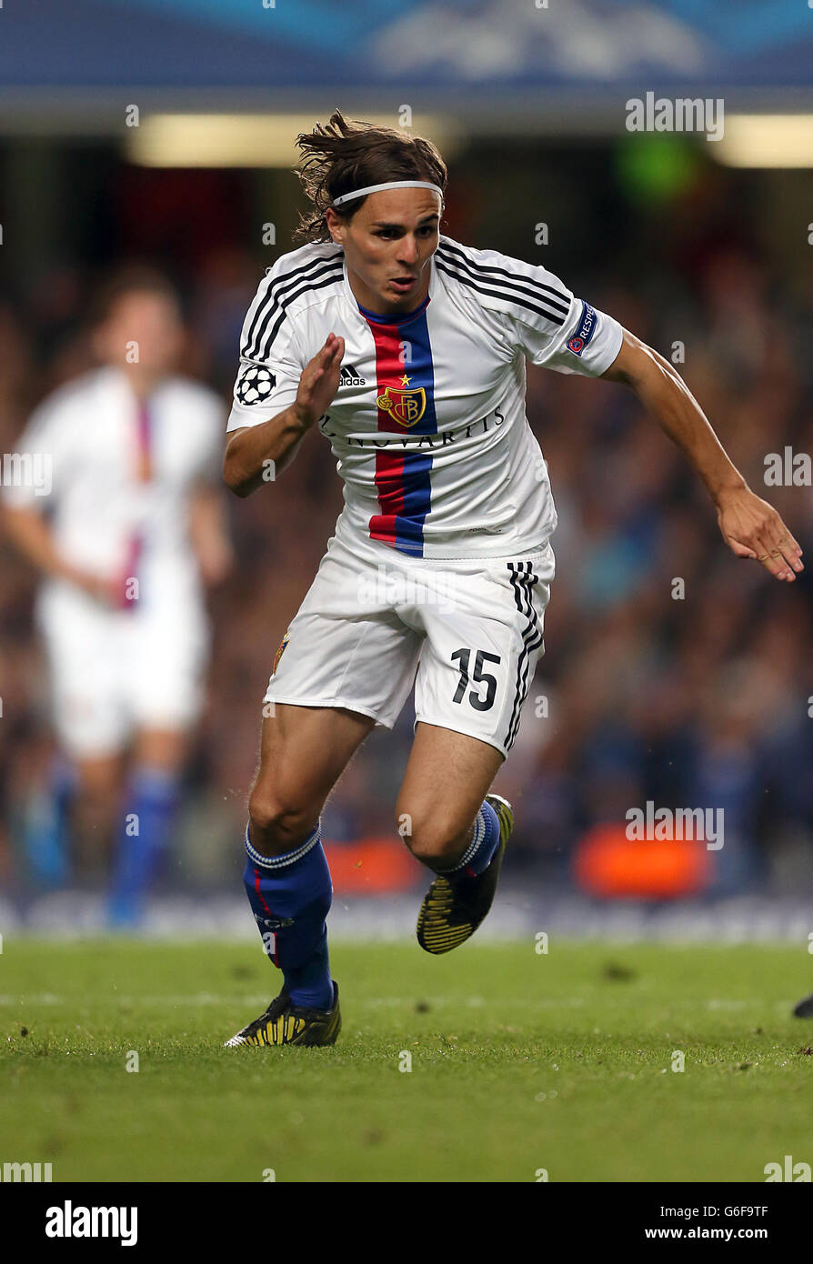 Fußball - UEFA Champions League - Gruppe E - Chelsea V FC Basel - Stamford Bridge Stockfoto