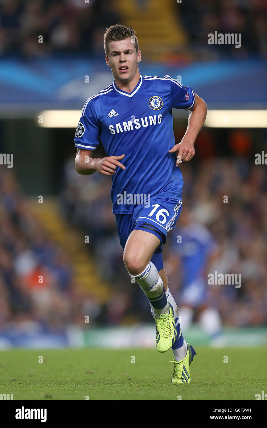 Fußball - UEFA Champions League - Gruppe E - Chelsea / FC Basel - Stamford Bridge. Marco van Ginkel, Chelsea. Stockfoto
