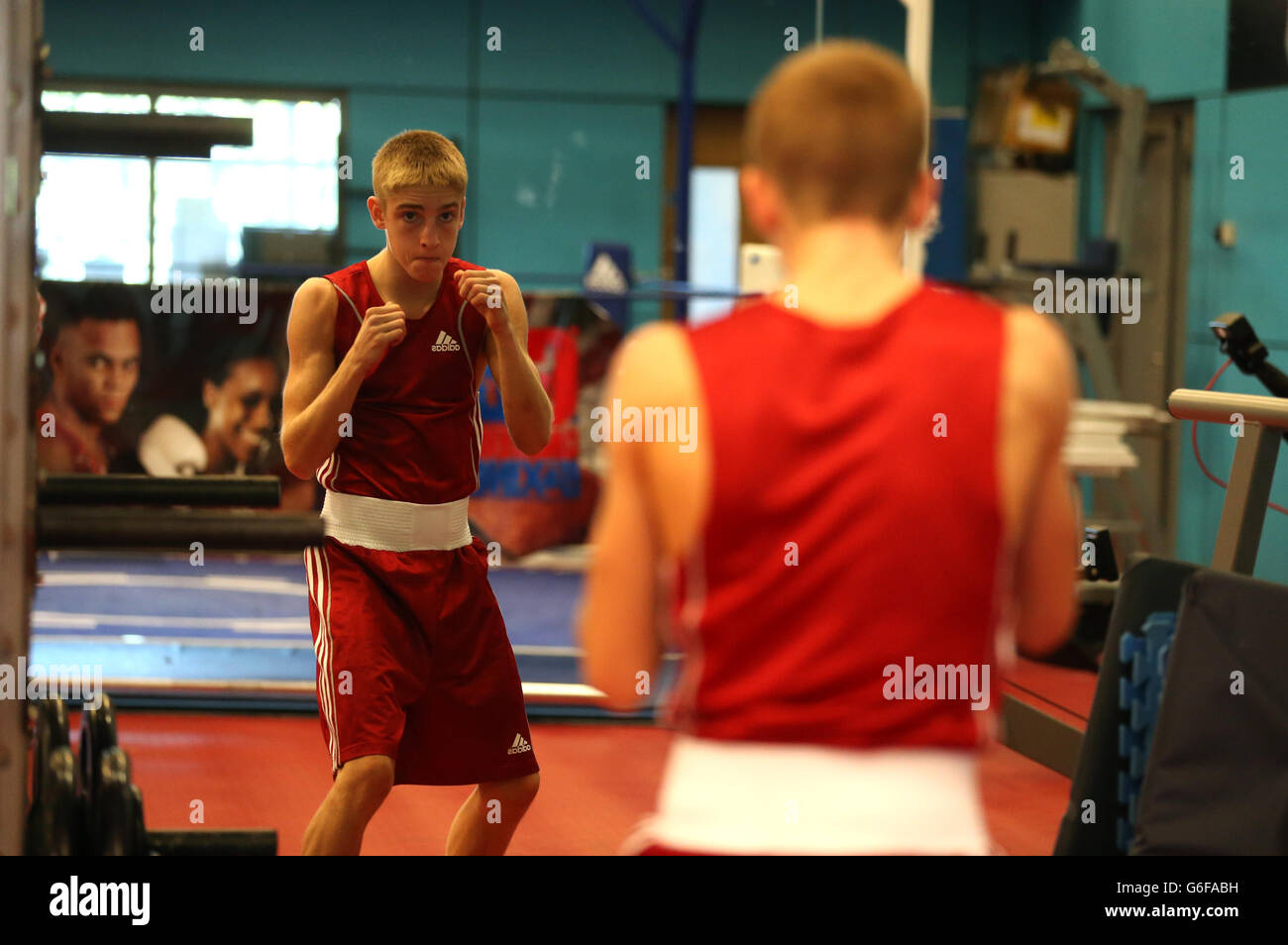 Boxen - Team GB Media Day - English Institute of Sport. Jack Bateson während des Team GB Media Day im English Institute of Sport, Sheffield. Stockfoto