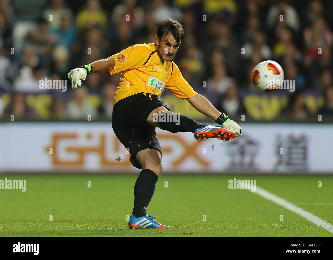 Fußball - UEFA Europa League - Gruppe A - Swansea City V St Gallen - Liberty Stadium Stockfoto