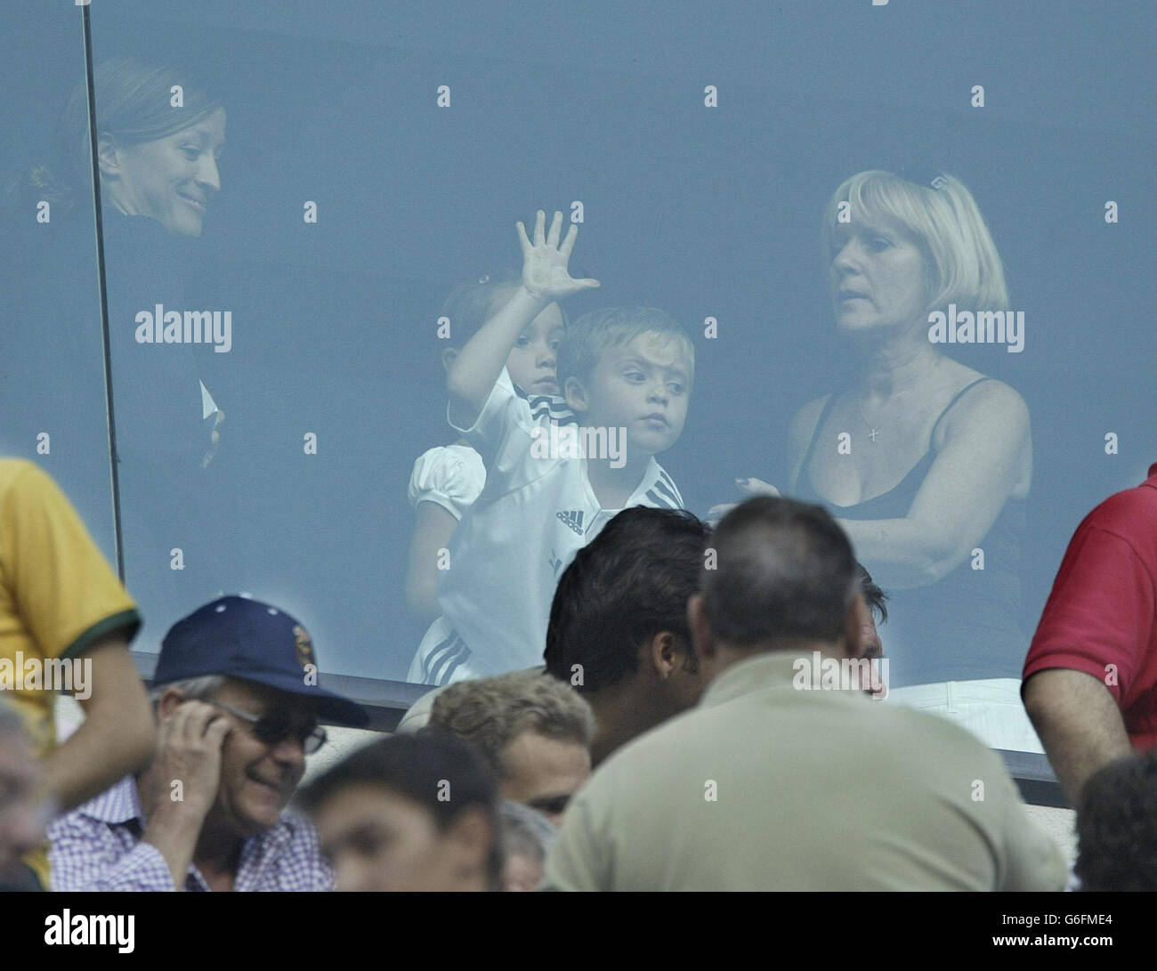 Brooklyn Beckham Real Madrid Stockfoto