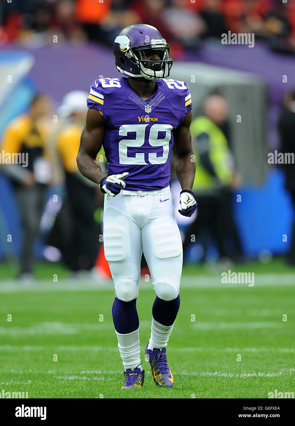 American Football - NFL International Series 2013 - Minnesota Vikings V Pittsburgh Steelers - Wembley-Stadion Stockfoto