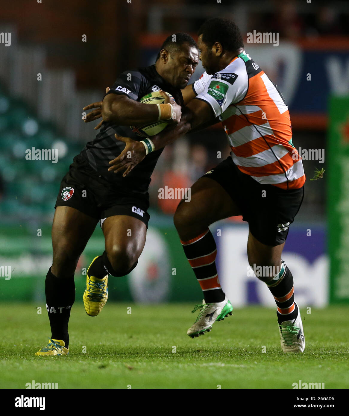 Rugby-Union - Heineken Cup - Pool 5 - Leicester Tigers V Benetton Treviso - Welford Road Stockfoto