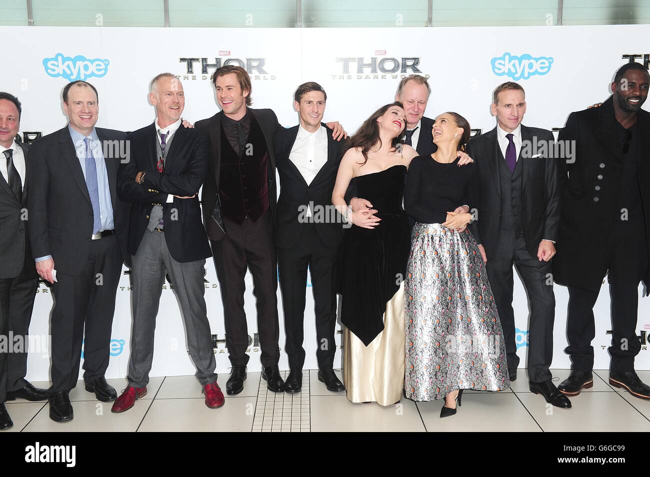 Thor: Der dunkle Weltpremiere - London Stockfoto